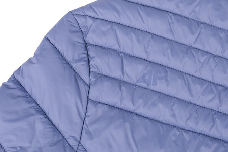 Kurtka damska puchowa 4F F094 jasny fiolet 4FSS23TDJAF094 52S