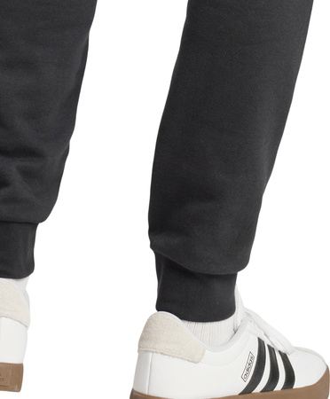 Spodnie męskie adidas Essentials Big Logo French Terry czarne IN6163
