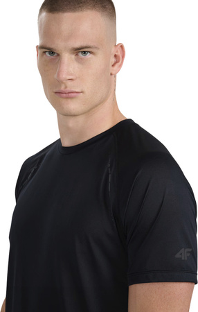 Koszulka męska 4F FNK M1499 czarna 4FWAW25TFTSM1499 20S