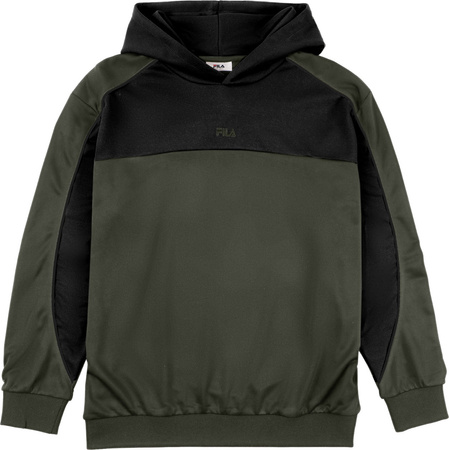 Bluza męska Fila Rivoli oliwkowo-czarna FAM1121 63185