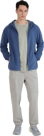 Polar męski bluza polarowa 4F M321 denim 4FWSS25TFLEM321 32S