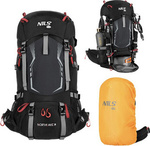Plecak turystyczny trekkingowy górski czarny northlake 30l 10 Nils camp NC1993