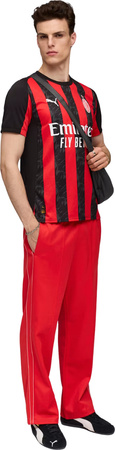 Koszulka męska Puma AC Milan Home Jersey Replica czarno-czerwona 779962 01