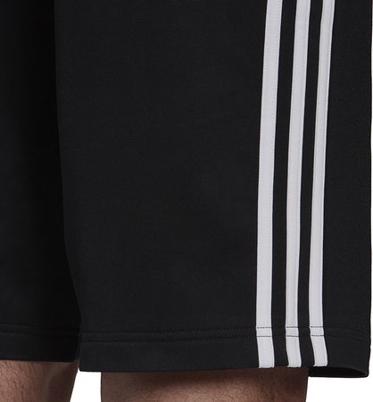 Spodenki męskie adidas Essentials Warm-Up 3-Stripes czarne H48433