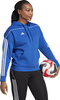 Bluza damska adidas Tiro 23 League Sweat Hoodie niebieska IC7851