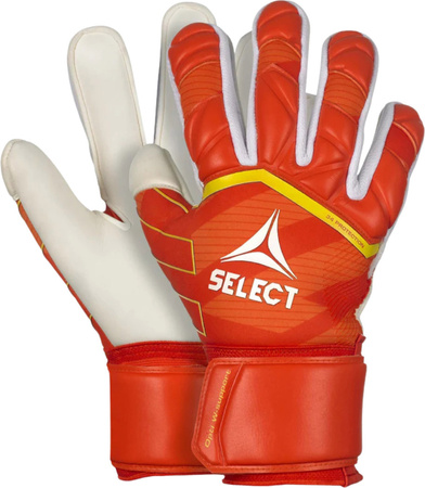 Rękawice bramkarskie Select 34 Protection Flat Cut v24 pomarańczowo-białe 18453
