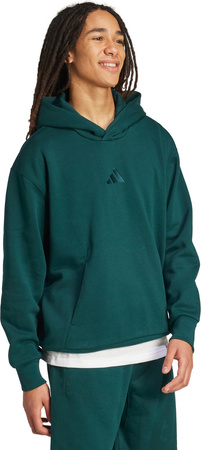 Bluza męska adidas ALL SZN Fleece Hoodie zielona KB8527