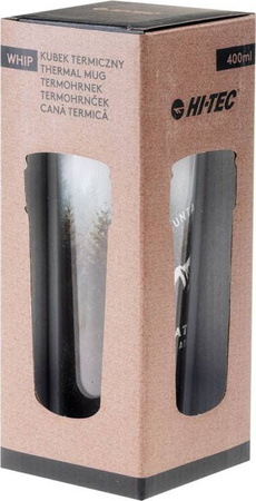 Kubek termiczny Whip Hi-Tec orange mountains 400ml 0,4 L