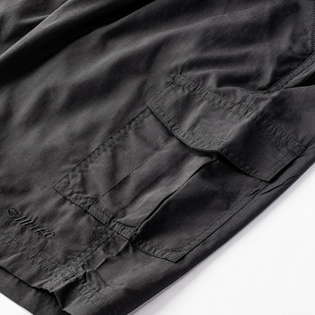 Męskie Spodenki trekkingowe Hi-tec Ibg Loop 1/2 czarne rozmiar S