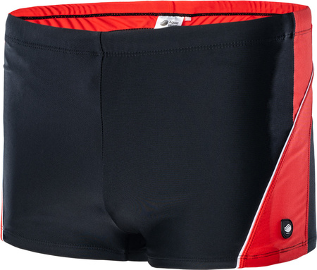 Męskie Bokserki Kąpielowe Helder black/fiery red rozmiar L