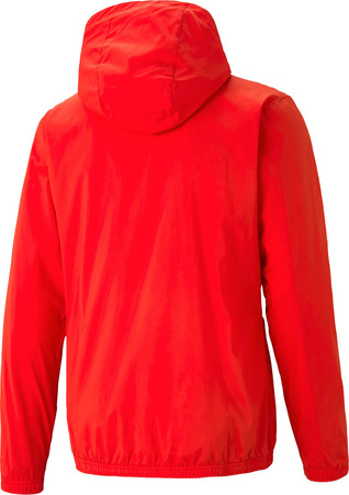 Kurtka męska Puma teamRISE All Weather Jacket czerwona 657396 01