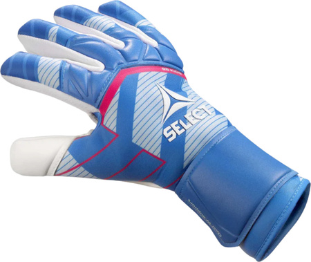 Rękawice bramkarskie Select 88 Kids Negative Cut v25 niebiesko-białe 18885