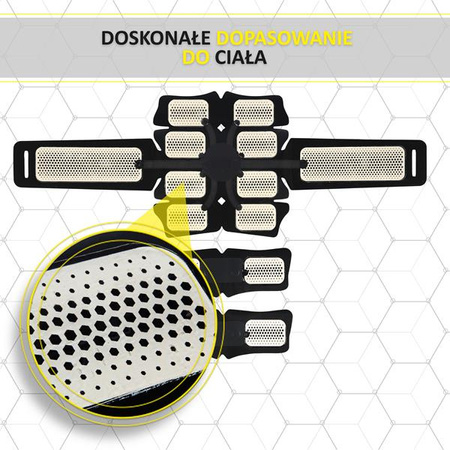 Elektrostymulator mięśni brzucha HMS Abs master pro super