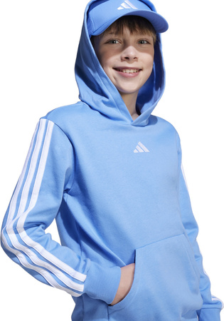 Bluza dla dzieci adidas Essentials Hoodie 225 niebieska JN2424