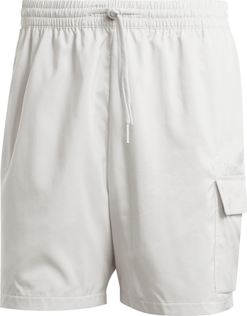 Spodenki męskie adidas Essentials Small Logo Cargo Chelsea białe JD1828