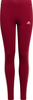 Legginsy dla dzieci adidas Essentials 3-Stripes Leggings czerwone HE1997