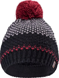 Czapka zimowa Hi-tec Hervin czarno-czerwona