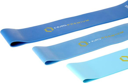 Zestaw gum do ćwiczeń Hms Premium GU04 Mix set pro II