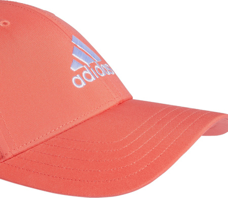 Czapka adidas Embroidered Logo Lightweight Baseball pomarańczowa IR7885
