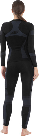 Legginsy damskie bielizna termoaktywna 4F F116 czarne 4FAW23USEAF116 20S