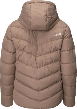 Damska kurtka puchowa z kapturem ocieplana zimowa pikowana Hi-tec Lady Varmi rozmiar XL