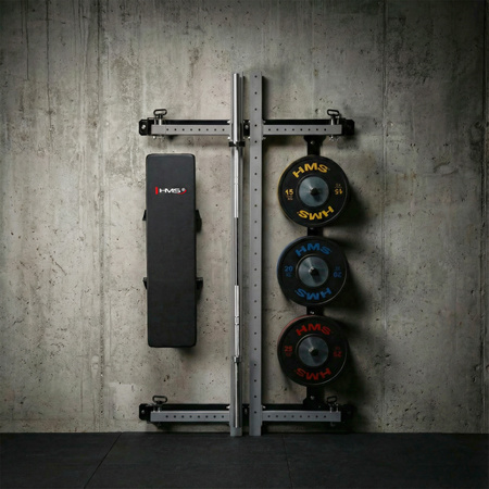 KLT34 WIELOFUNKCYJNA KLATKA TRENINGOWA SKŁADANA GREY HMS