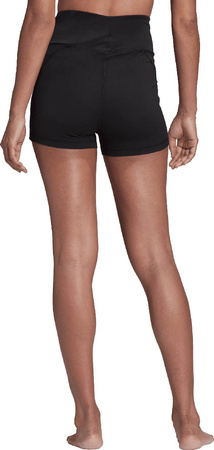 Spodenki damskie adidas Yoga Essentials High-Waisted czarne HD6825