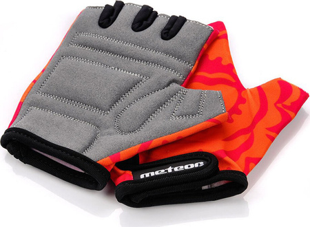 Rękawiczki rowerowe Meteor Big Flower JR 24181-24182-24183