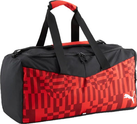 Torba sportowa treningowa podróżna Puma individualRISE Medium czerwono-czarna 079913 01