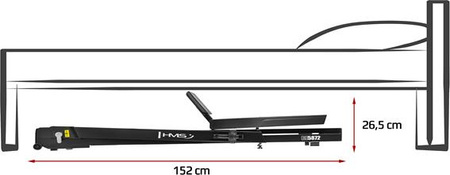 Bieżnia elektryczna treningowa HMS BE5872