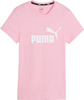 Koszulka damska Puma ESS Logo Tee różowa 586775 31