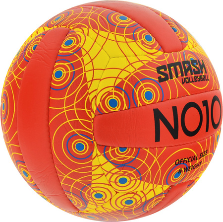 Piłka siatkowa NO10 Smash Red 56063 C