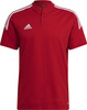 Koszulka męska adidas Condivo 22 Polo czerwona H44107