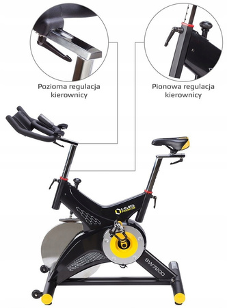 Rower spinngowy HMS Premium SW7200 22KG