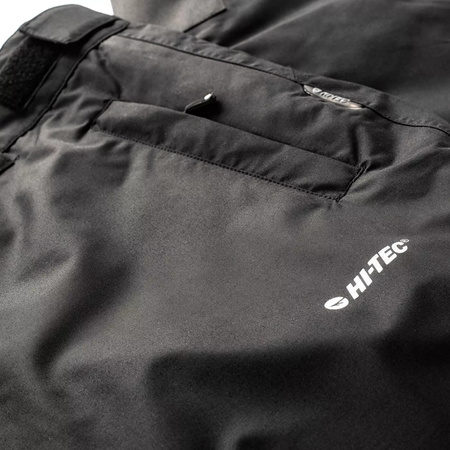 Męskie spodnie narciarskie Hi-tec Miden czarne rozmiar XL