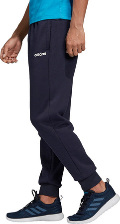 Spodnie męskie adidas Essentials Plain Tapered Pant FL granatowe DU0376