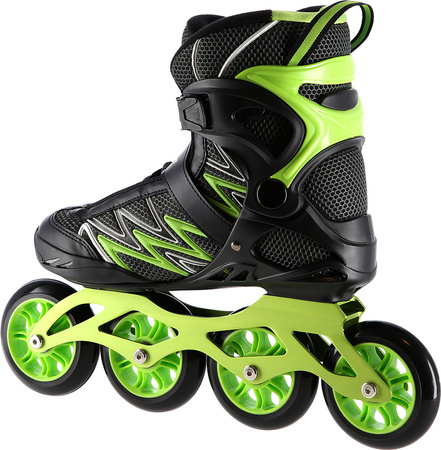 Łyżworolki Nils Extreme NA8660 zielony rozmiar 38