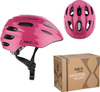 Kask rowerowy na rolki deskorolkę Nils Extreme MTW01 Led rozmiar XS (44-48 cm) zielony
