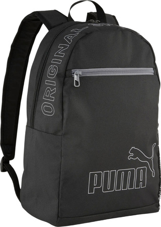 Plecak sportowy szkolny miejski Puma Phase II czarny 91166 01