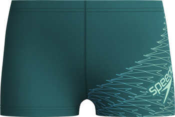 Dziecięce Bokserki Kąpielowe Medley Logo Aquashort  rozmiar 11-12 [cze]