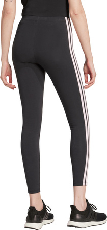 Legginsy damskie adidas Essentials 3-Stripes Cotton czarne JW1815