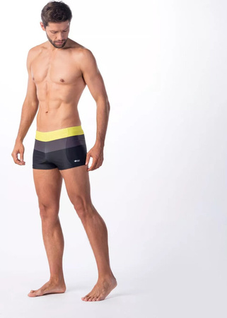 Męskie bokserki slipy kąpielowe kąpielówki Aquawave Stripe rozmiar XXL