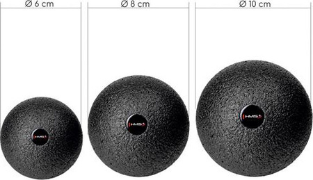 Pojedyńcza piłka do masażu 8cm HMS BLM01