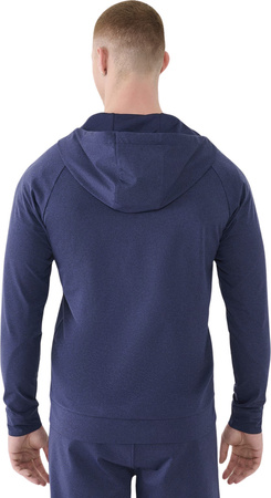 Bluza męska 4F FNK M512 ciemny granat melanż 4FWSS25TFSWM512 30M