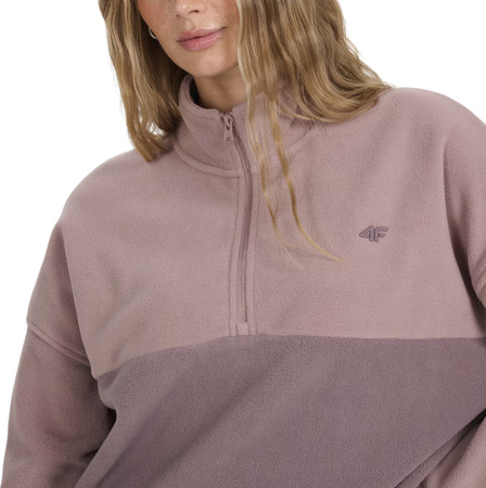 Bluza polarowa damska 4F F421 beżowa 4FWAW25TFLEF421 83S