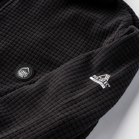 Męska bluza Elbrus Bessan Polartec czarna rozmiar XXL