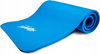 Mata do ćwiczeń fitness NBR Allright 140 x 60 x 1cm niebieska