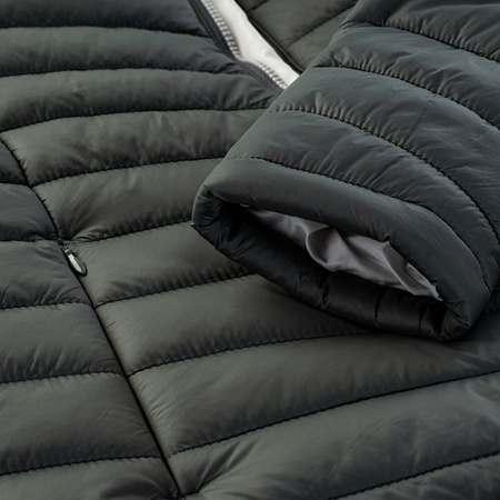 Damska kurtka przejściowa puchowa pikowana Hi-tec Lady Ibanez szara rozmiar S