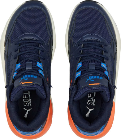 Buty dziecięce Puma X-Ray Speed Mid WTR granatowe 387385 02