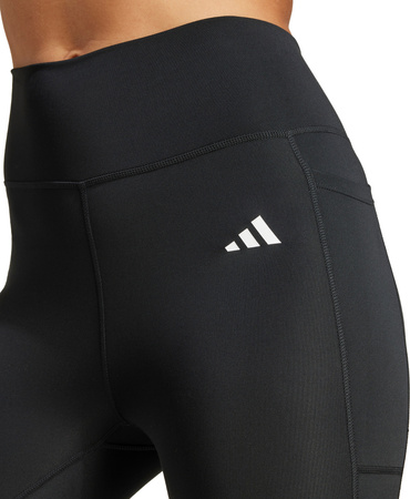Legginsy damskie adidas Optime Essentials Stash 3/4 czarne IY9243